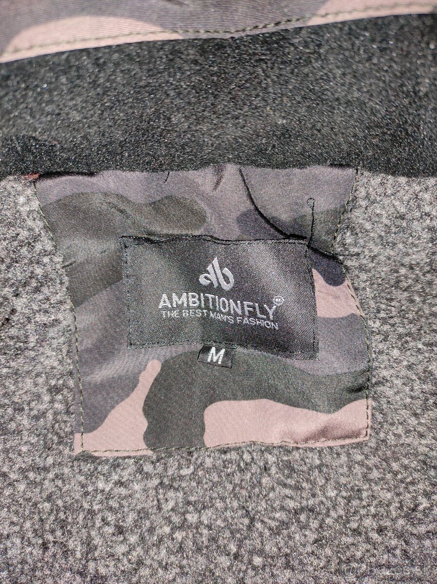 Detska zimna bunda maskácova ako NOVA č. 158 - 2