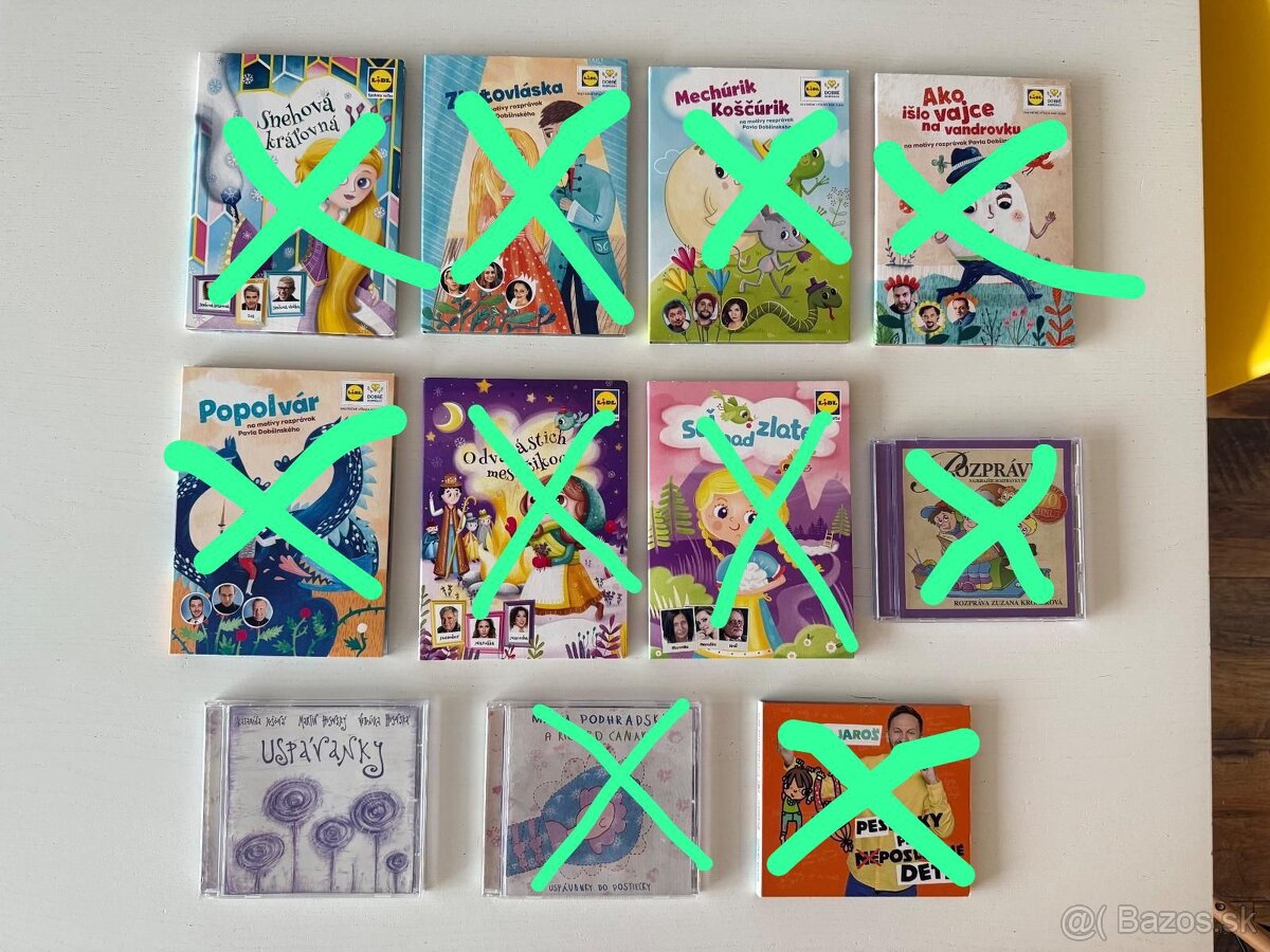 Audio rozprávky a pesničky pre deti na CD - 2