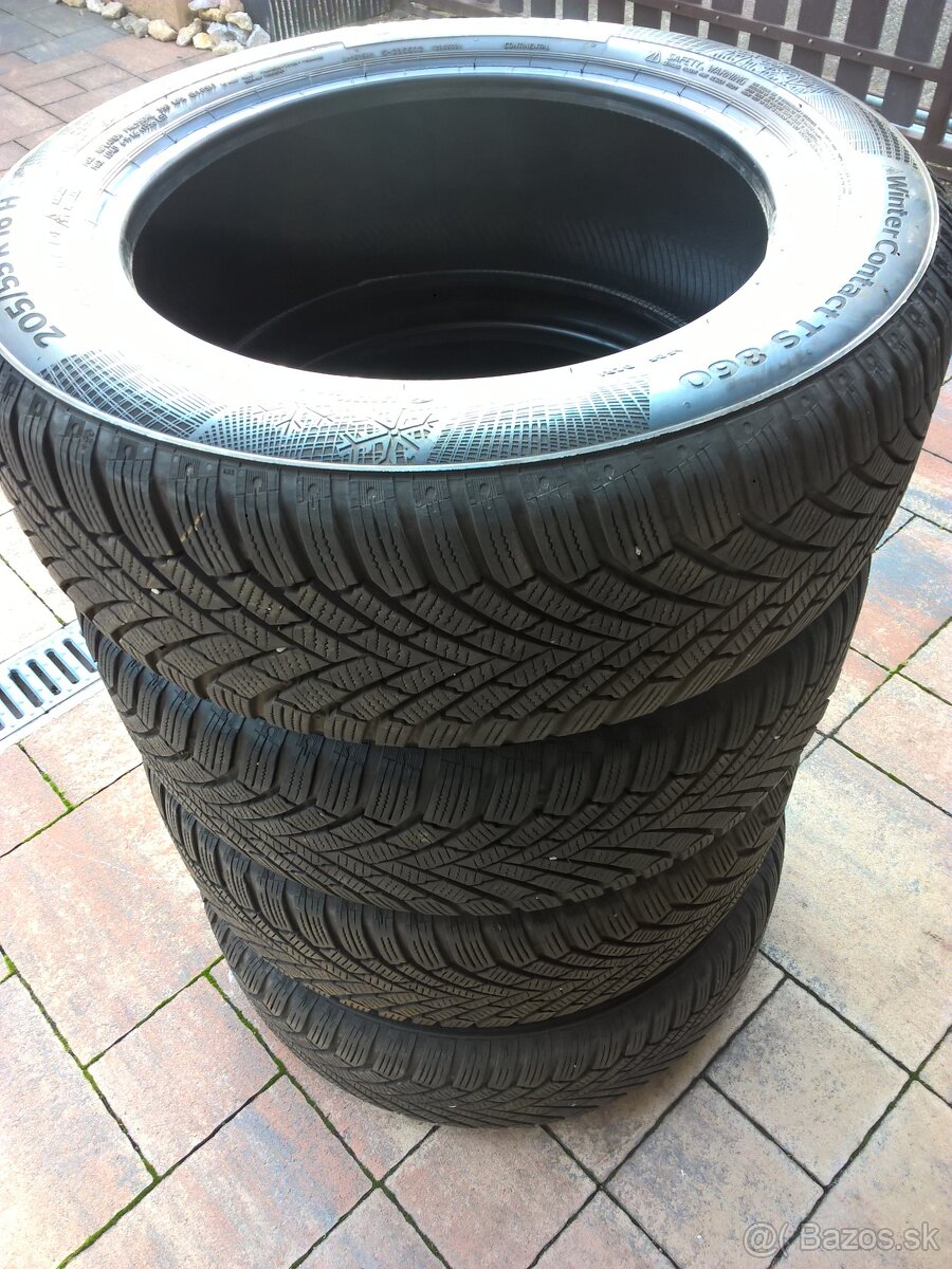 ZIMNÉ PNEU 205/55 R16 91H CONTI a BARUM - UŽ OD 19,99 €/kus - 2