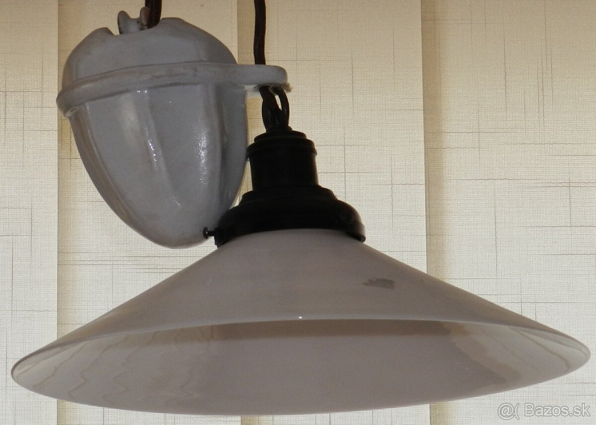 Luster kuchynský stahovačka Cechy sklo - 2