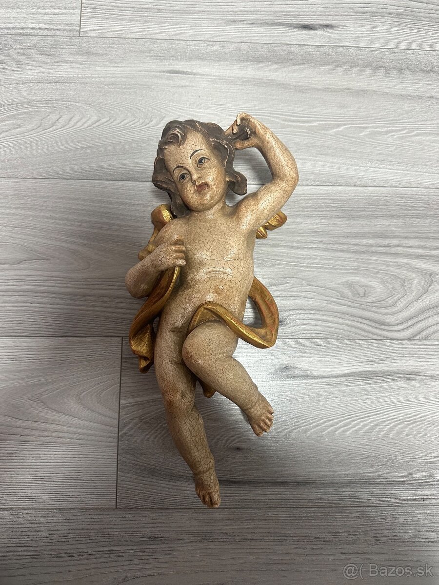 Predám starého dreveného anjelika - 2