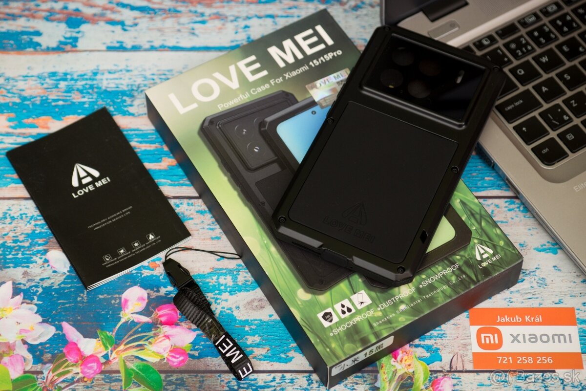 Originálne Love Mei púzdra pre Xiaomi - 2