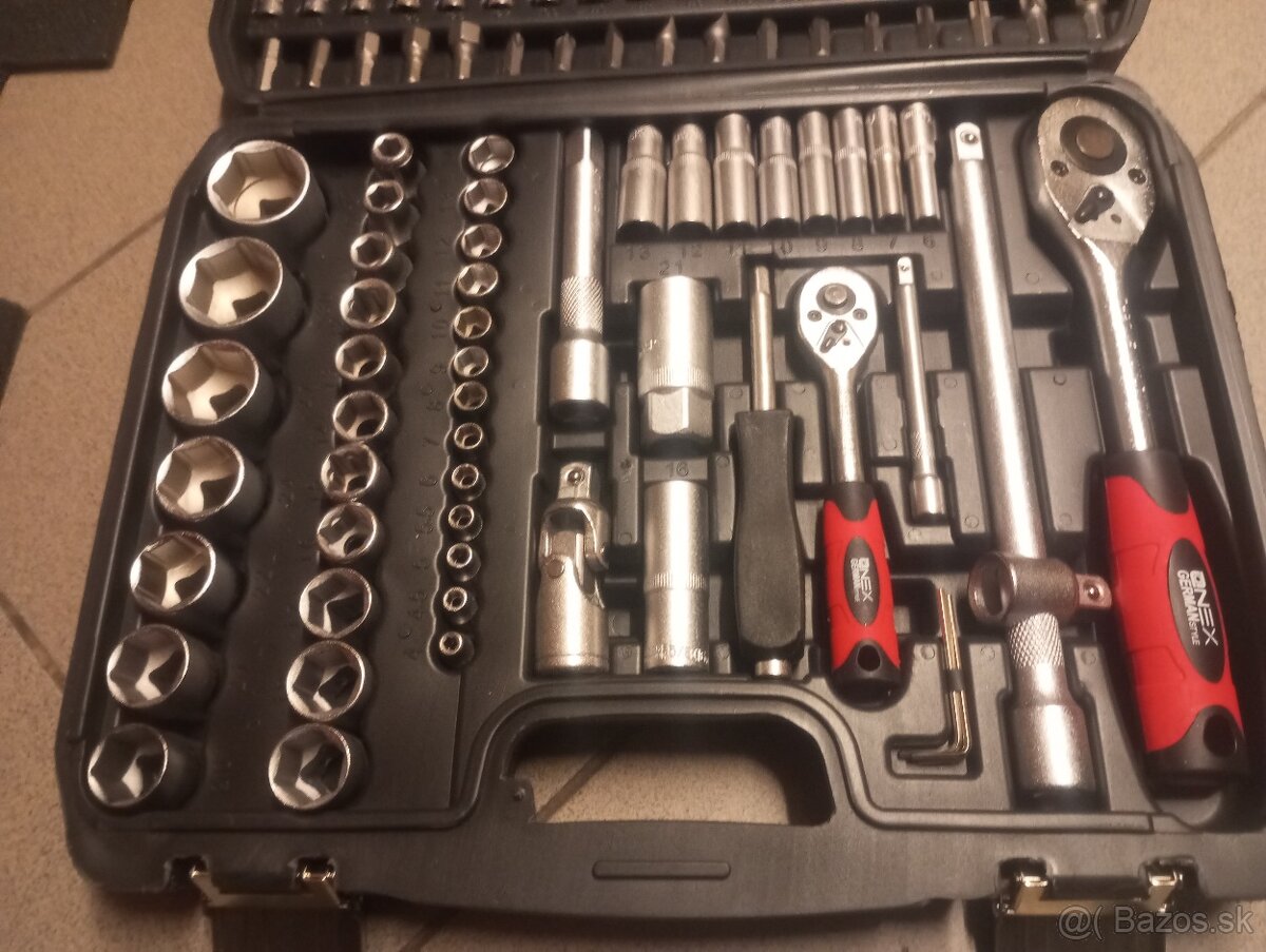 Gola sada 108 dielna z chróm vanádiovej ocele-nová - 2