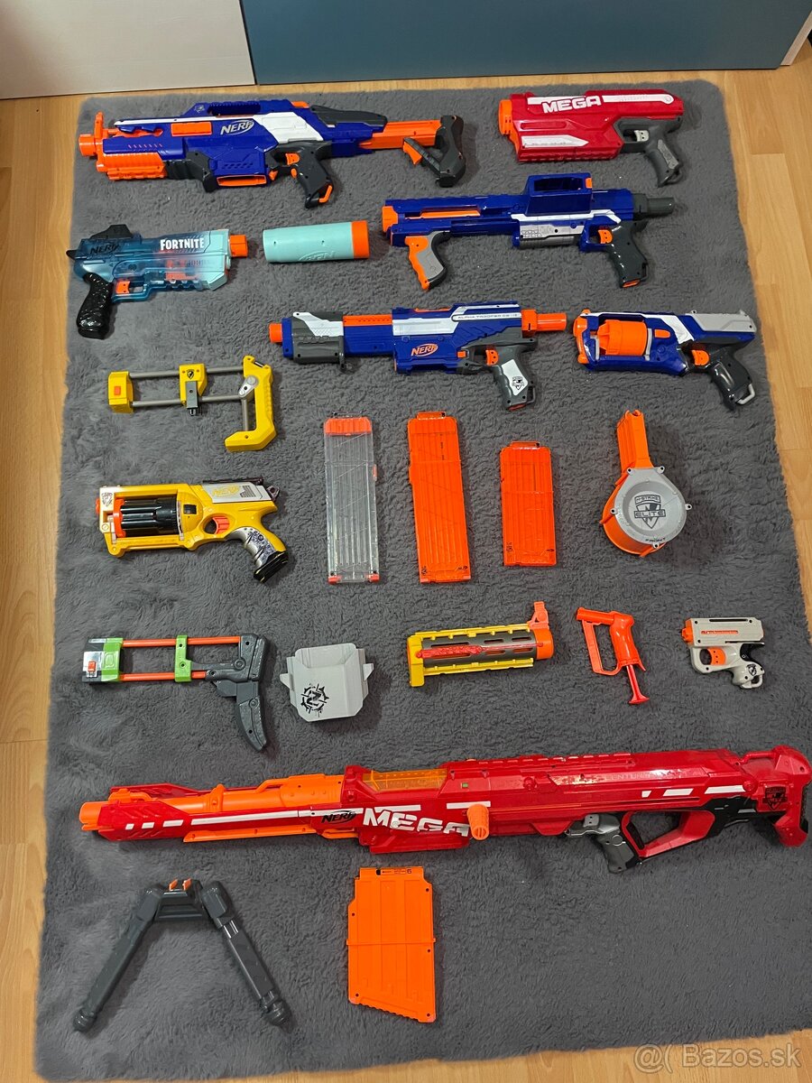 Plastové zbrane nerf - 2