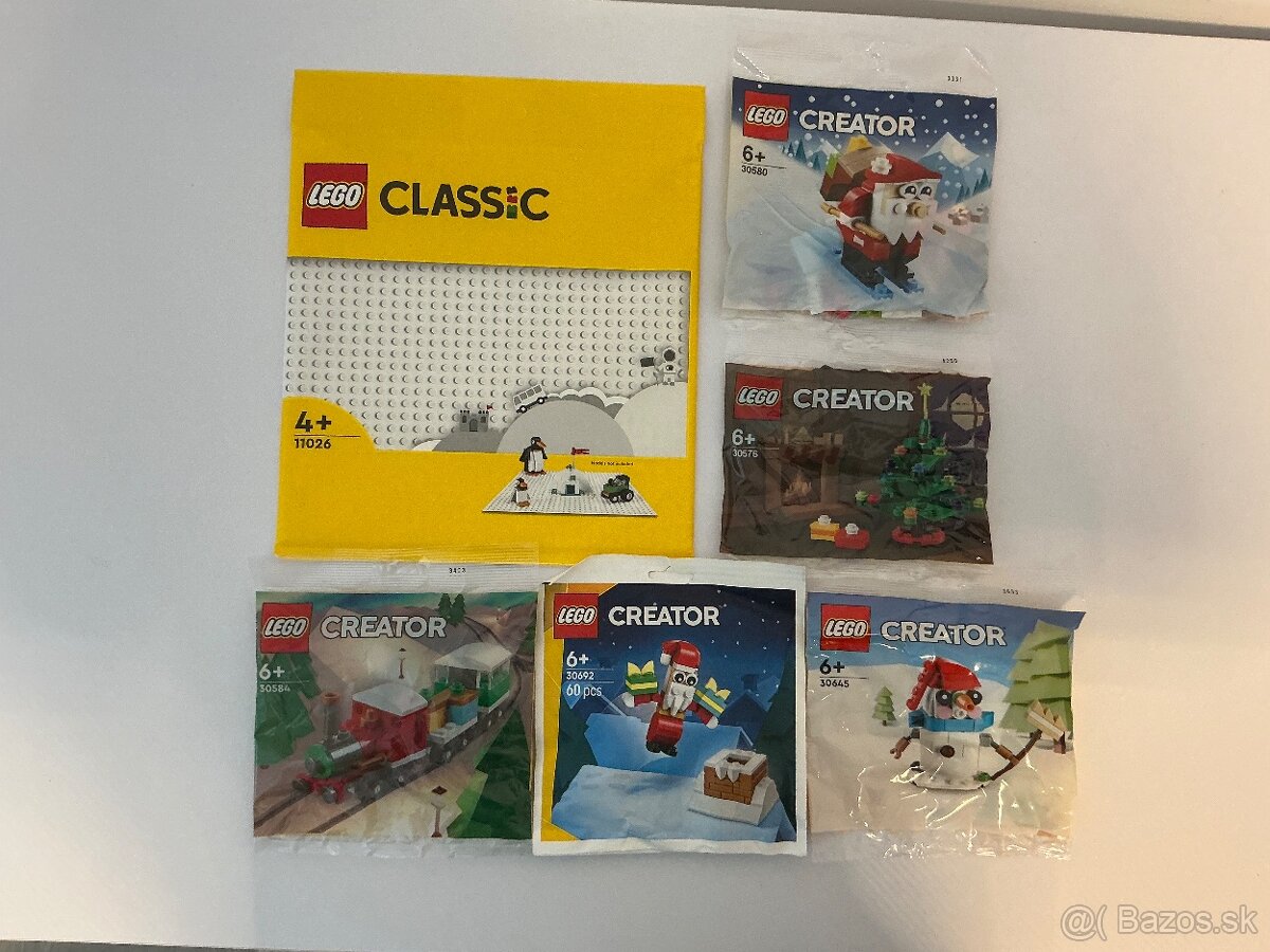 Vianocne Lego - nové, nerozbalené - 2