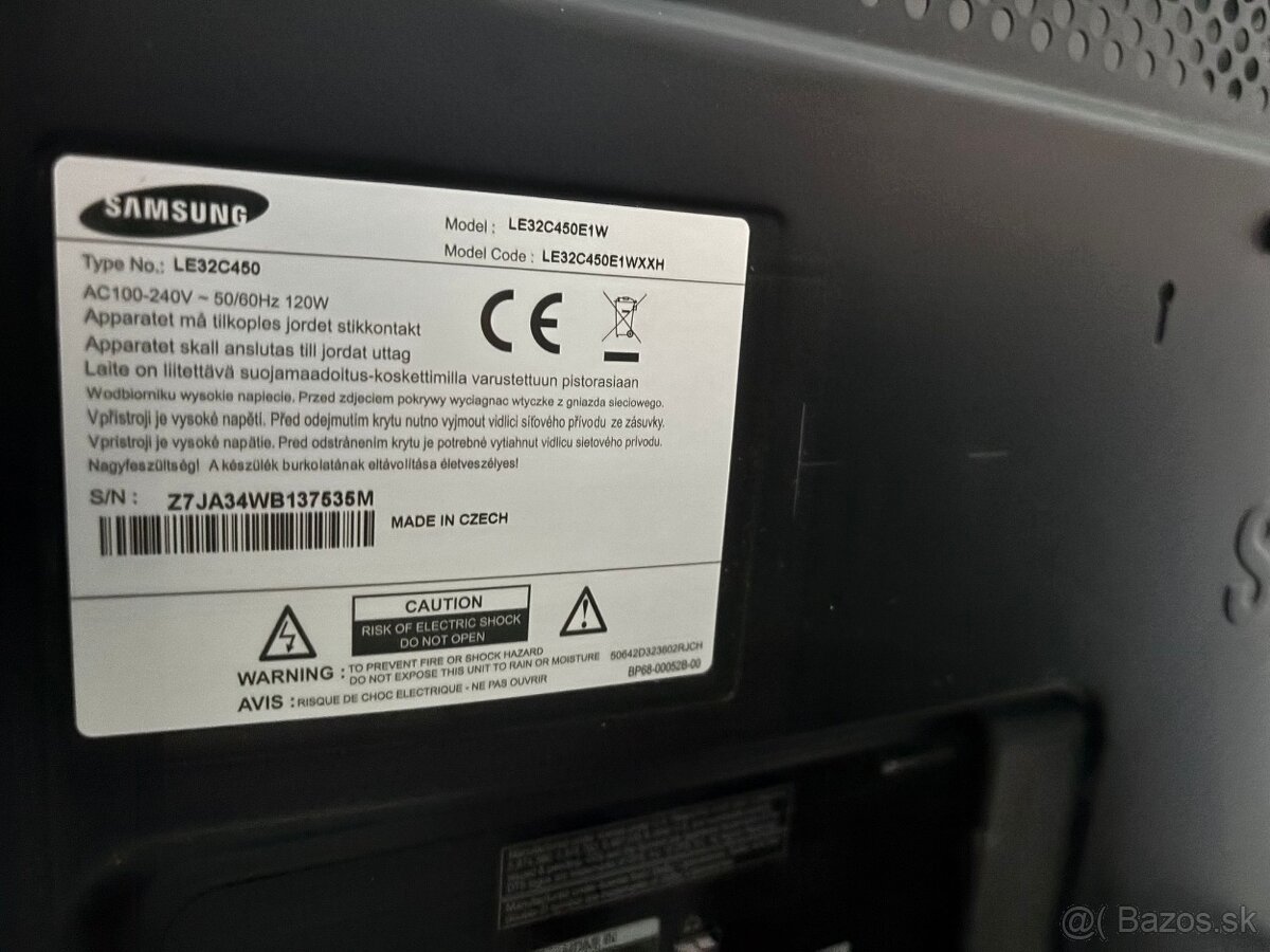 Samsung televízor - 2