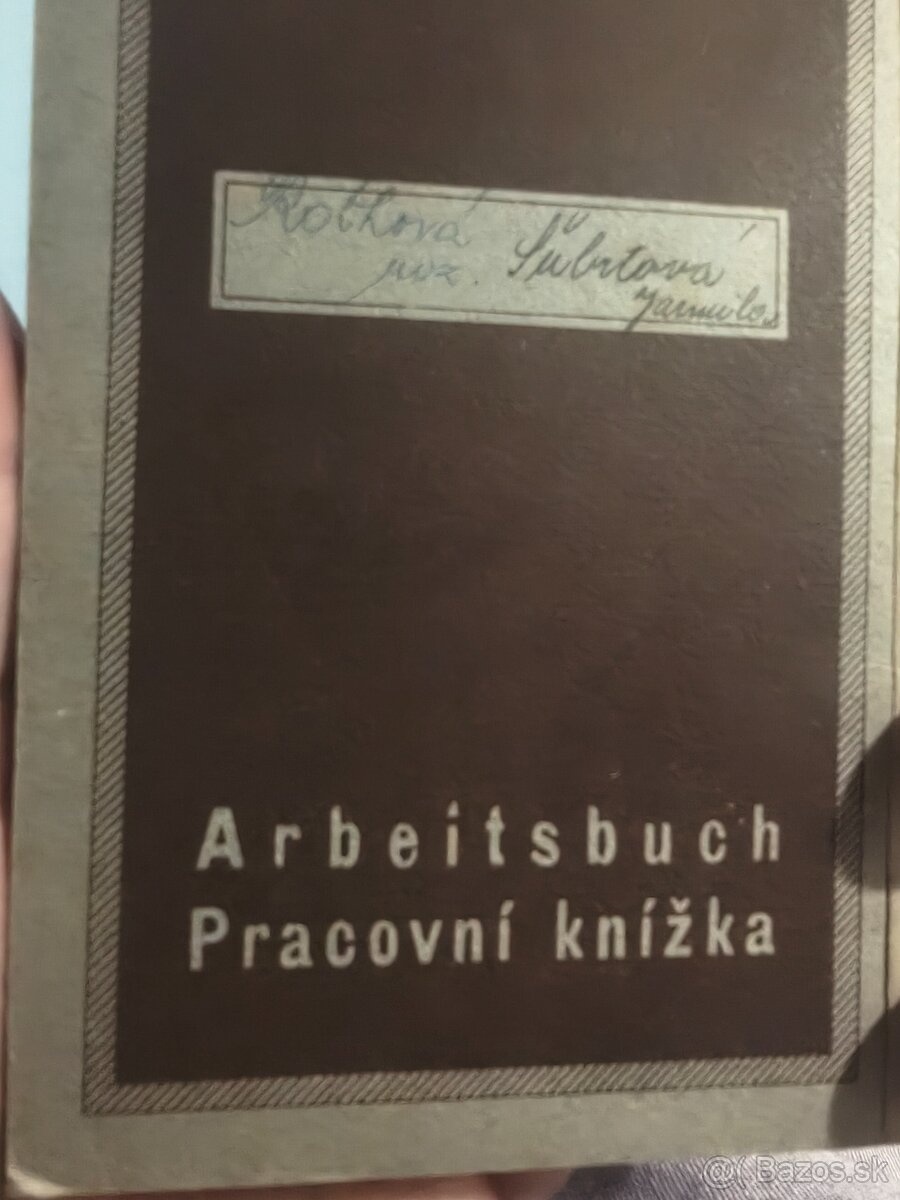 Pracovna knižka - 2