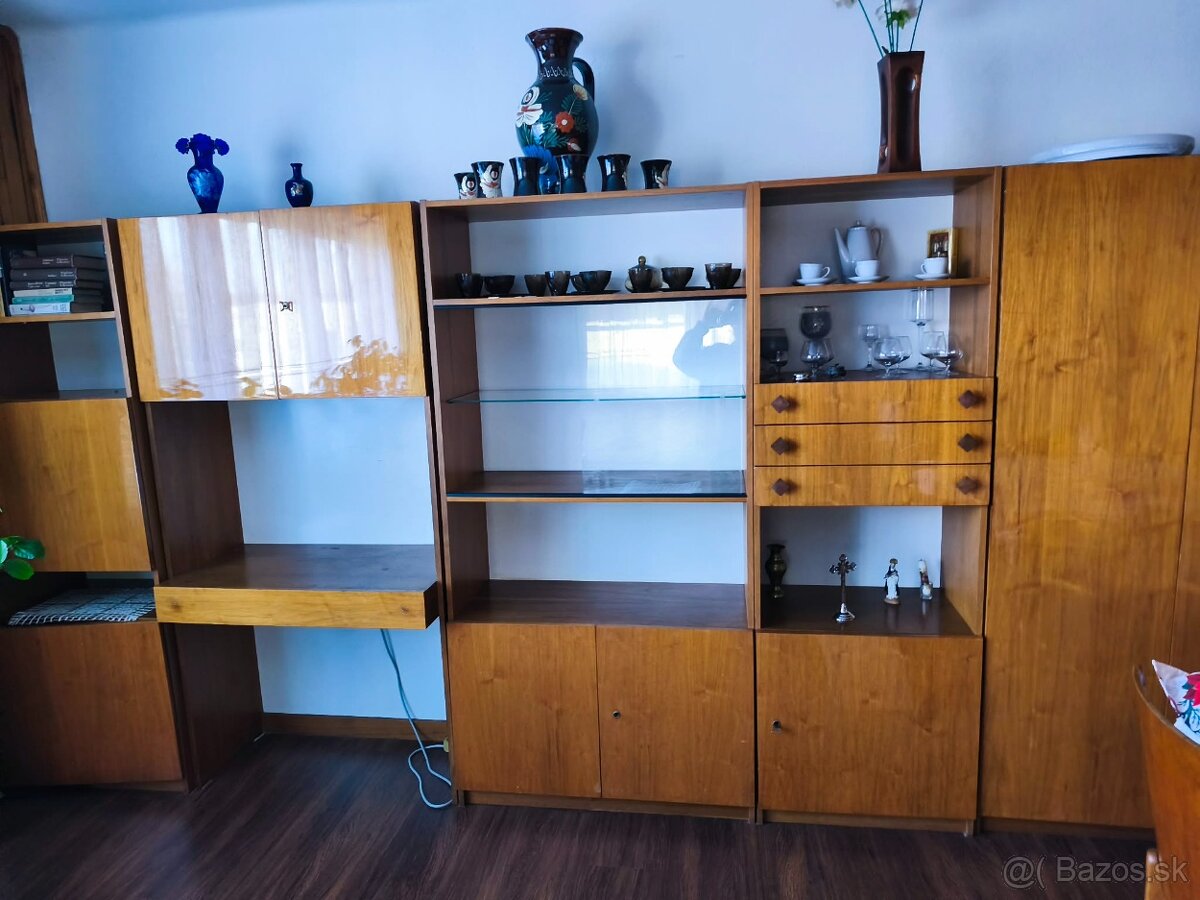 Obývačková stena -retro - 2