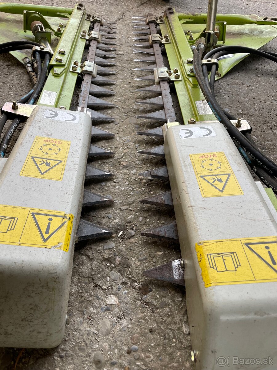 Claas bočné kosy. - 2