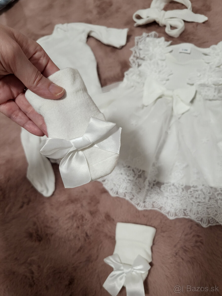 KOMPLET na krstiny vek 0-6 mes - 2