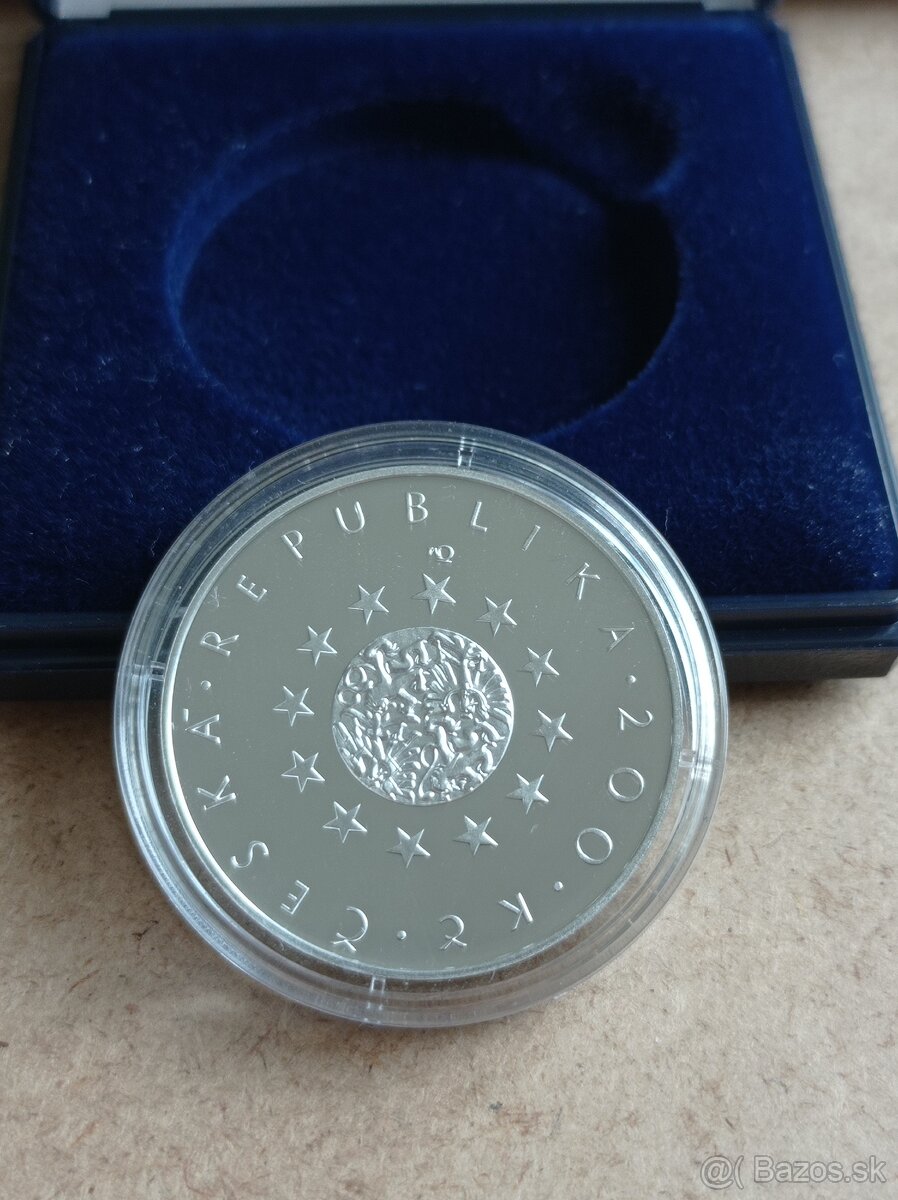 Strieborné mince 200 - korún - PROOF - 2