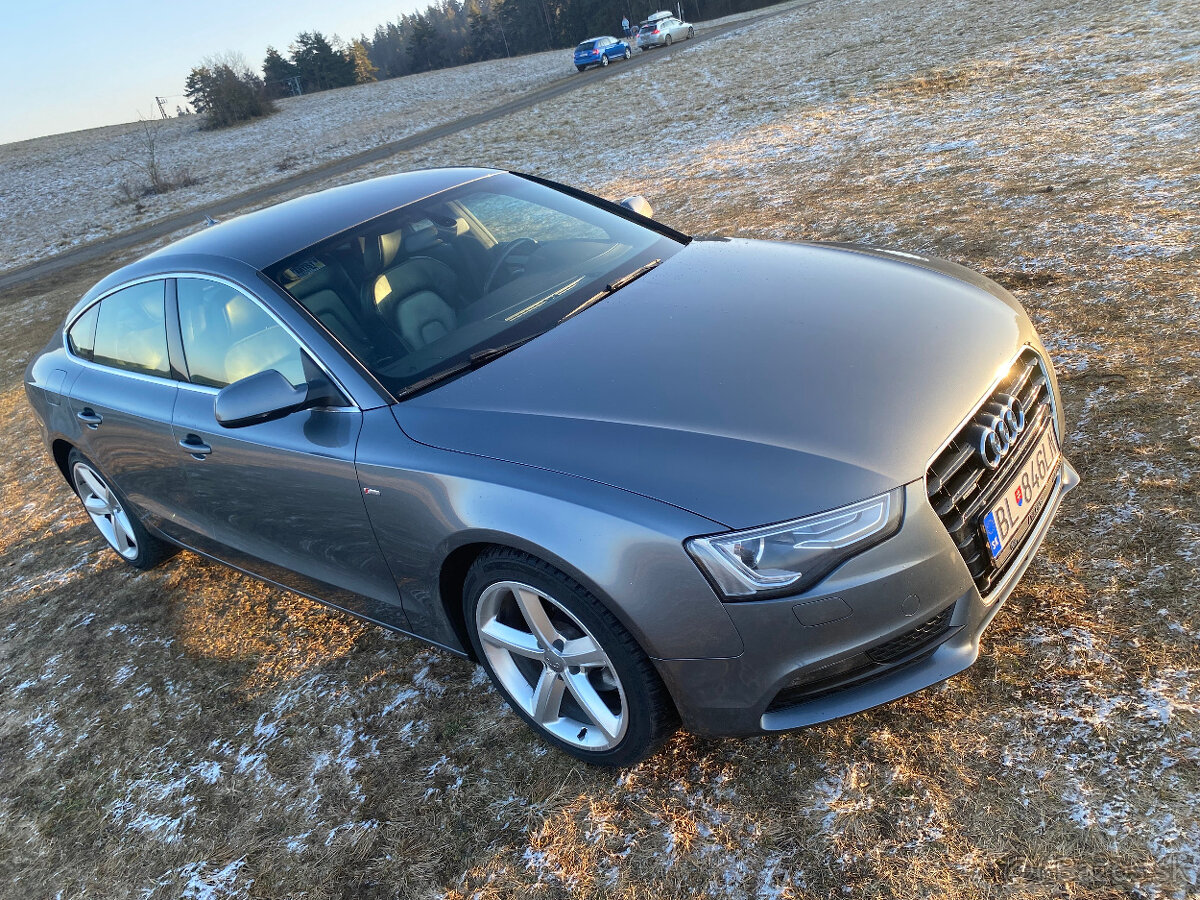 audi a5 sportback S-line 2.0 tdi quattro 2013 manuál - 2
