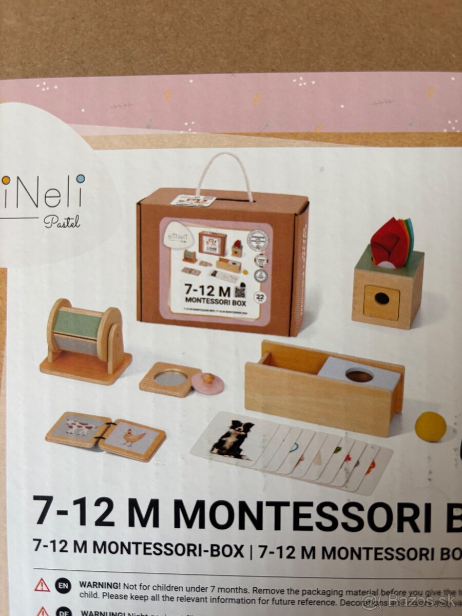 Montessori box 7-12 mesiacov - 2