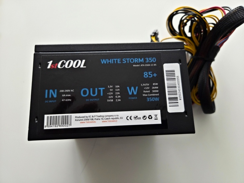 Predám nový zdroj 350W - 2