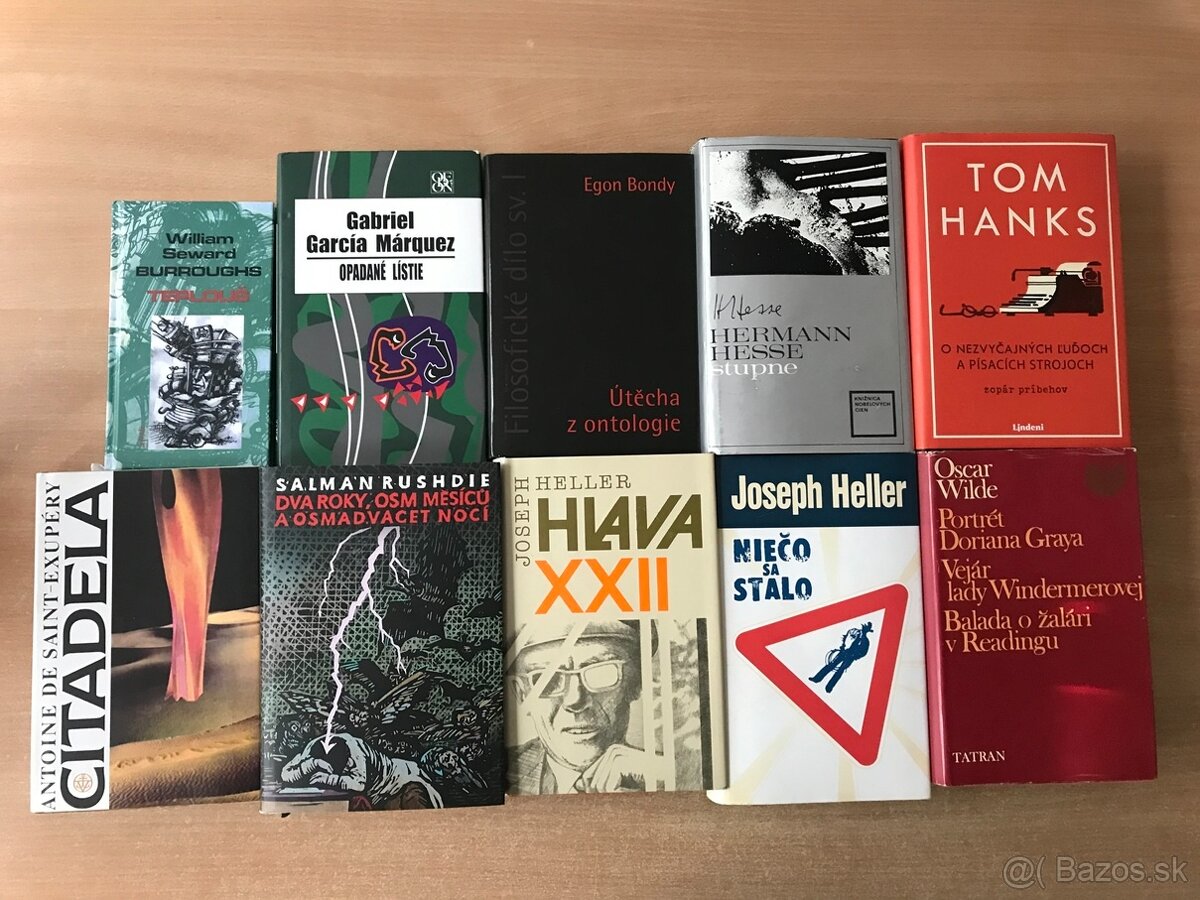 Poe, Sartre, Kundera,Heller, Hesse, Bondy, Márquez - 2