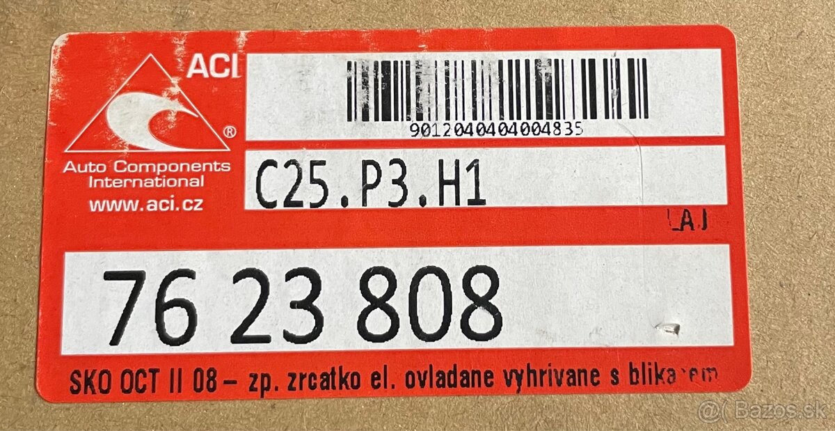 Spätne zrkadlo octavia 2 - 2