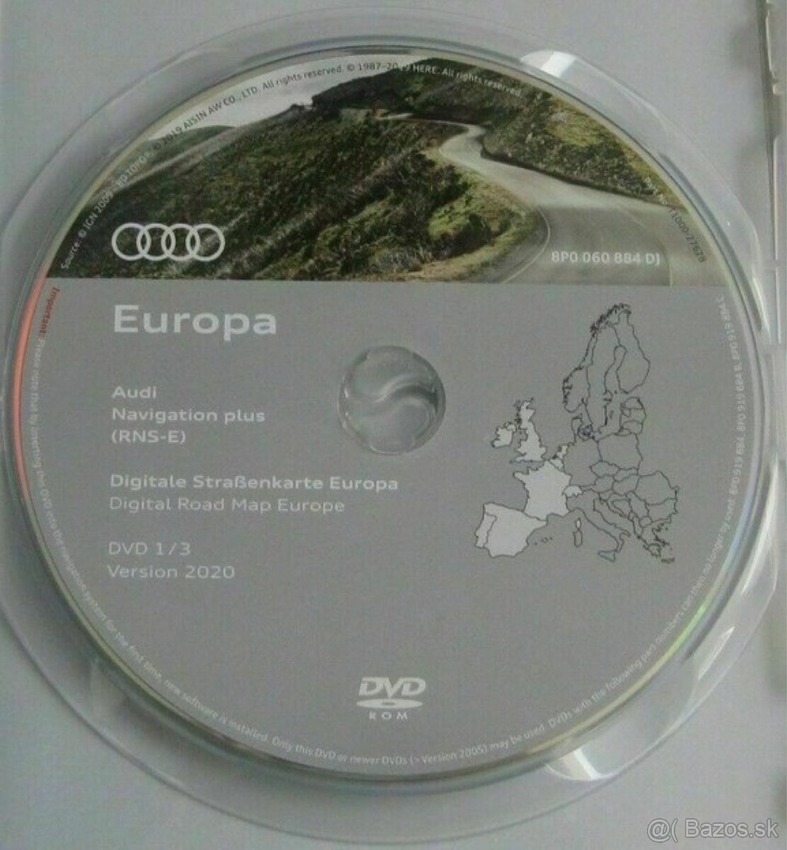 Mapy Audi RNS-E/SEAT Media (2020) - 2