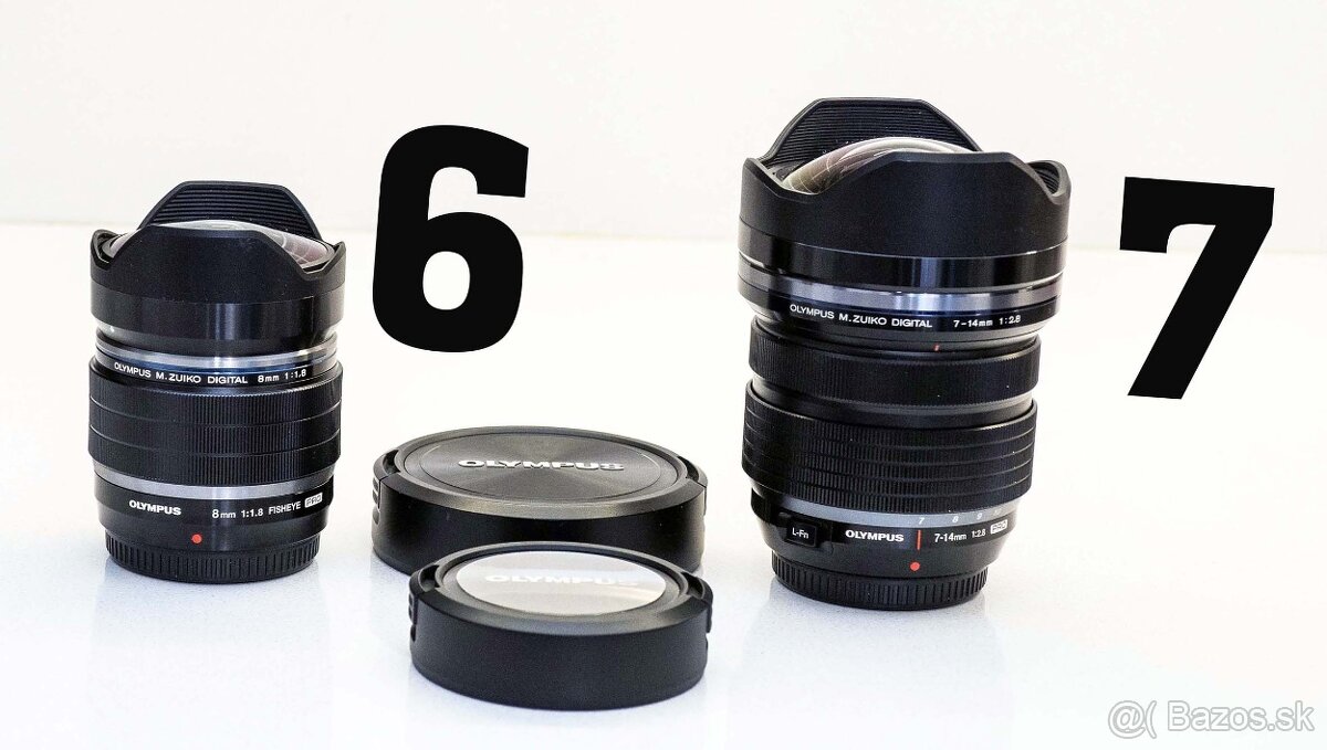 Olympus objektivy M4/3 - 2
