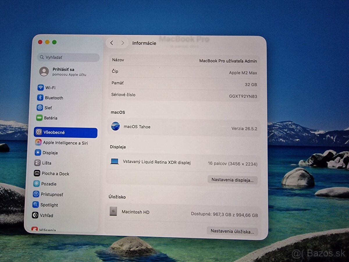 🍏 MacBook Pro 16 M2 max - 32GB RAM / 1TB SSD - 2