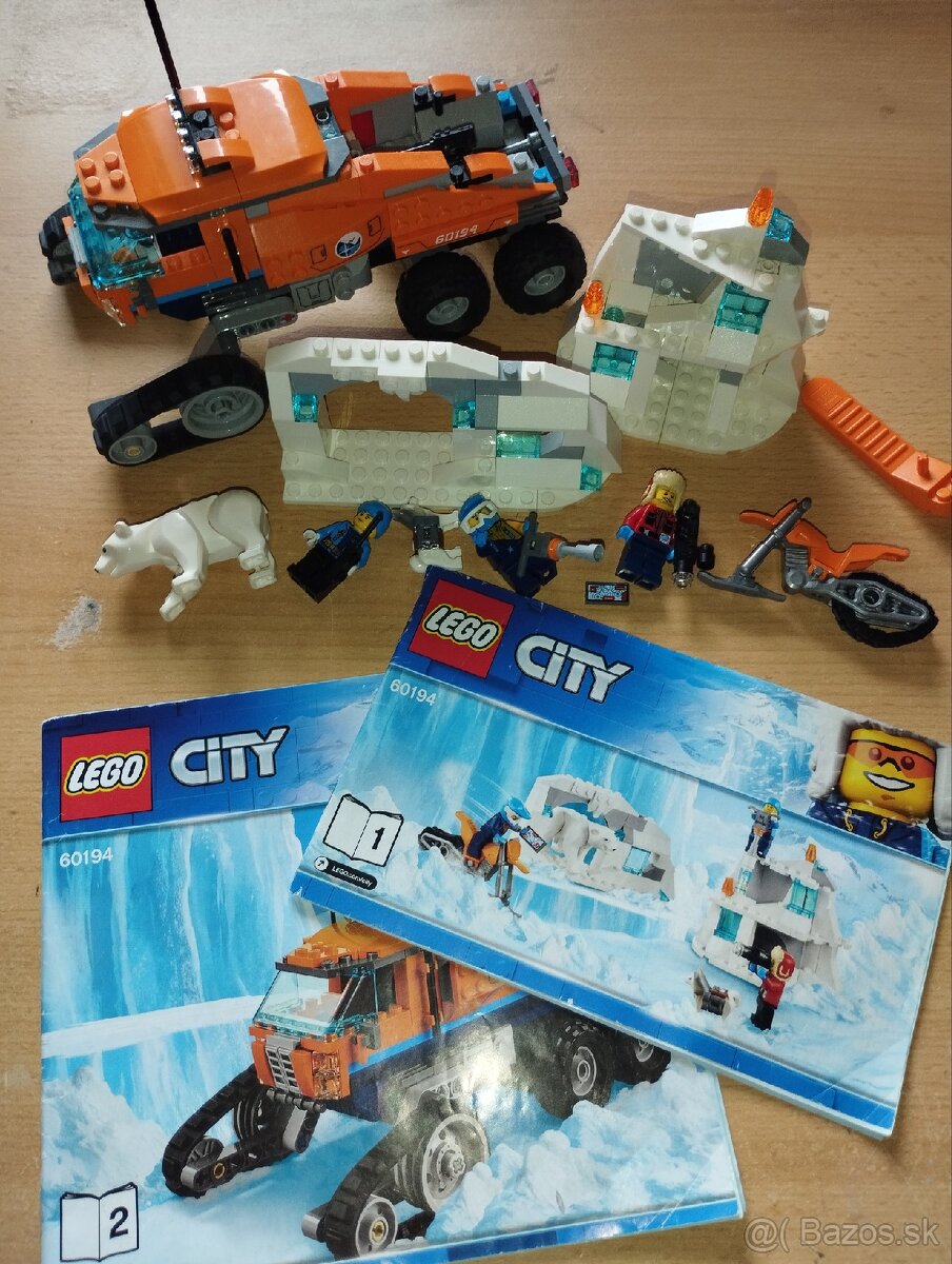 Lego city polarne, hasici, creator - 2