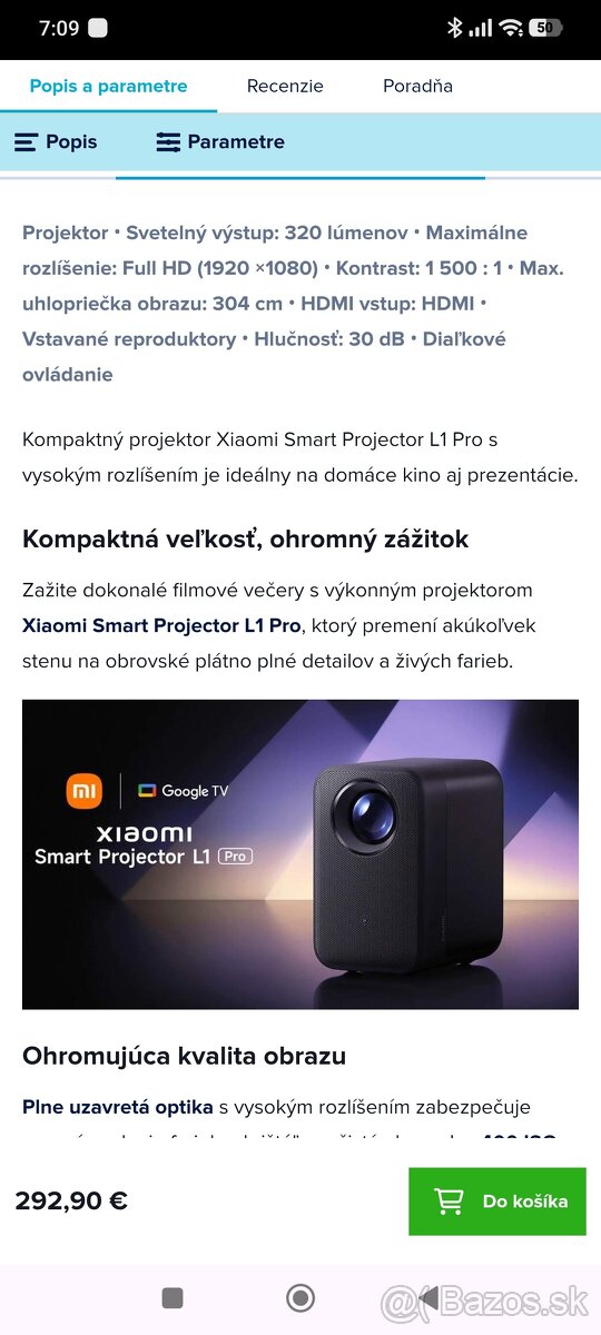 Smart Projector L1 Pro - 2