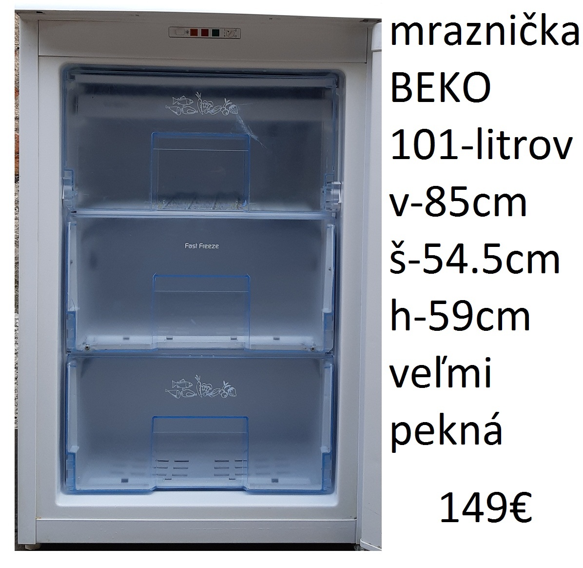 predám mrazničku-BEKO,Whirlpool,Gorenje,.... - 2