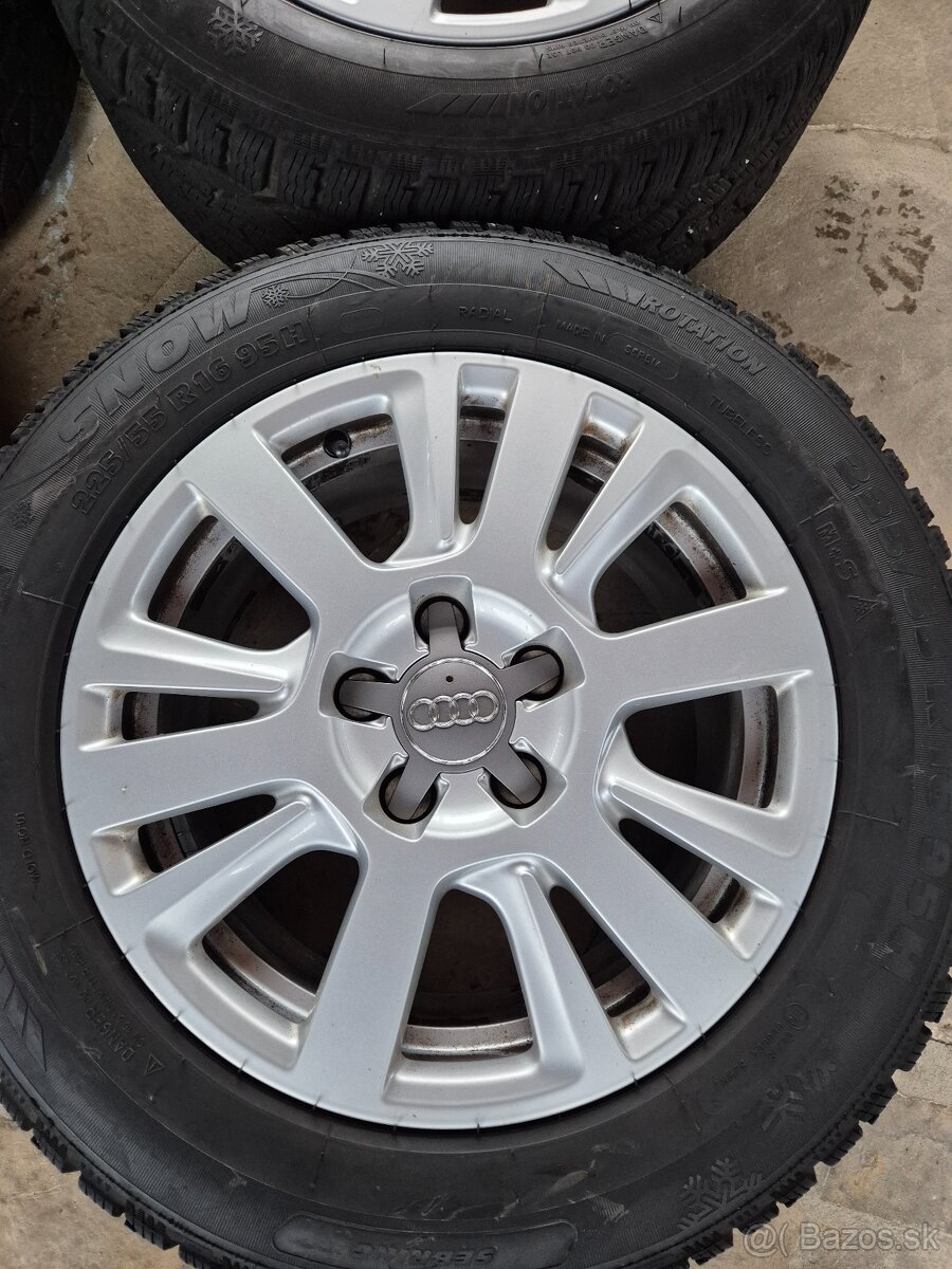 5x112 R16 225/55/R16 zimná sada audi a6 - 2