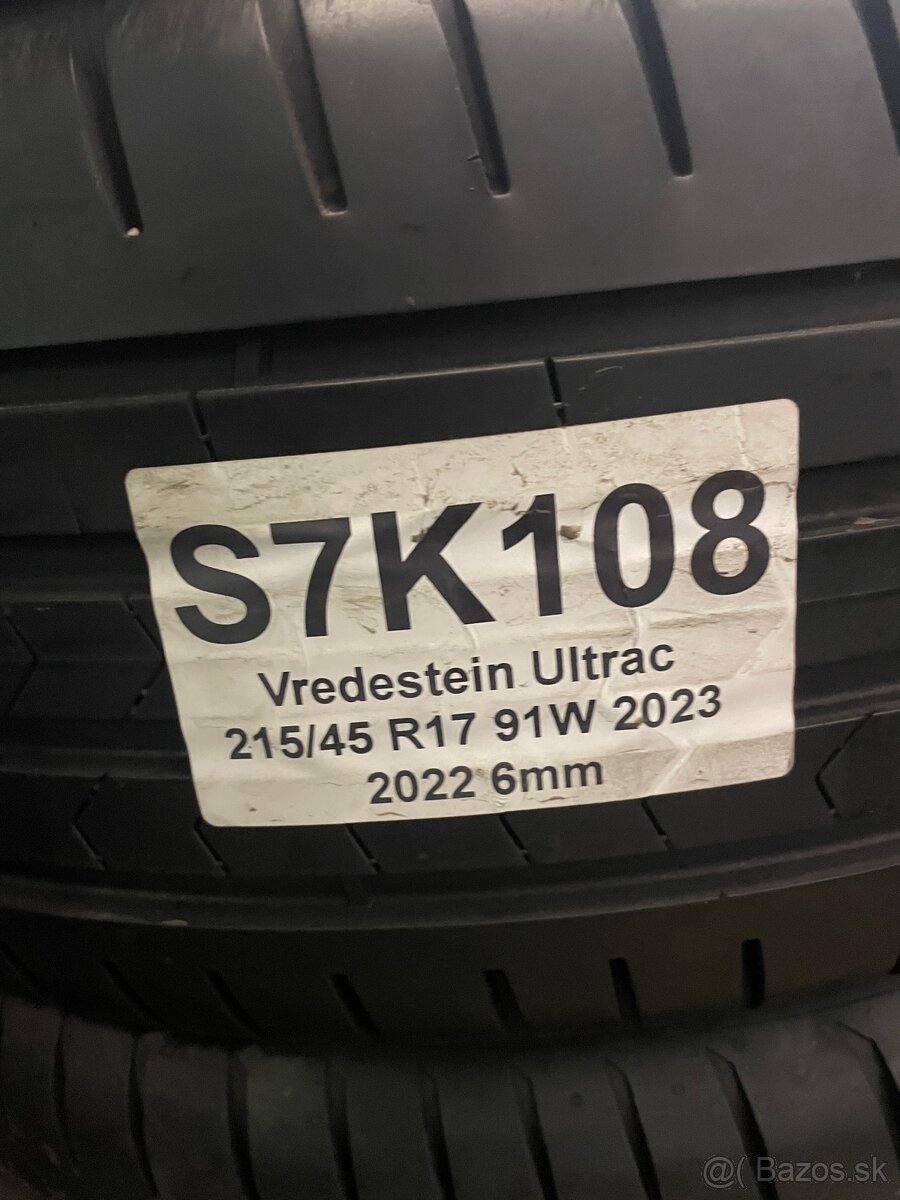 215/45 R17 91W Vredestein Ultrac - 2