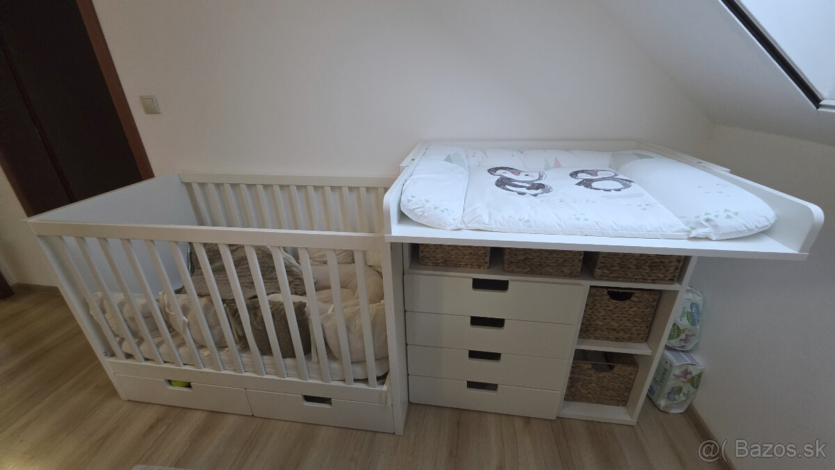 Postieľka a prebaľovací pult - 2