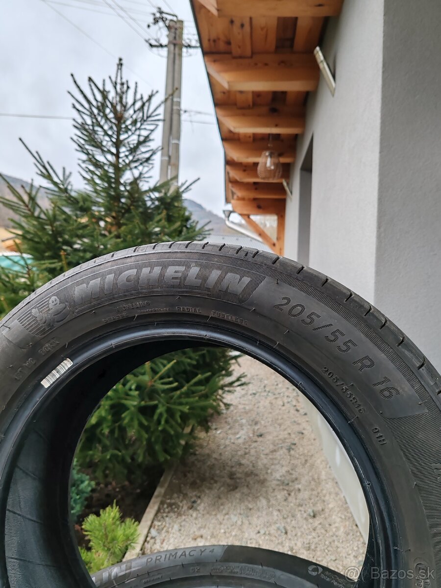205/55 R16 Michelin Primacy 4 S2 letne 2024 - 2