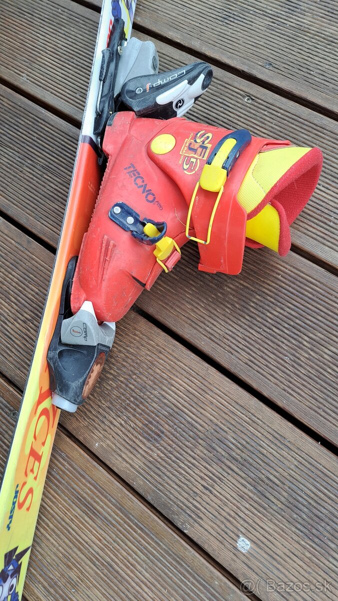 Detské lyže s lyžiarkami - 2