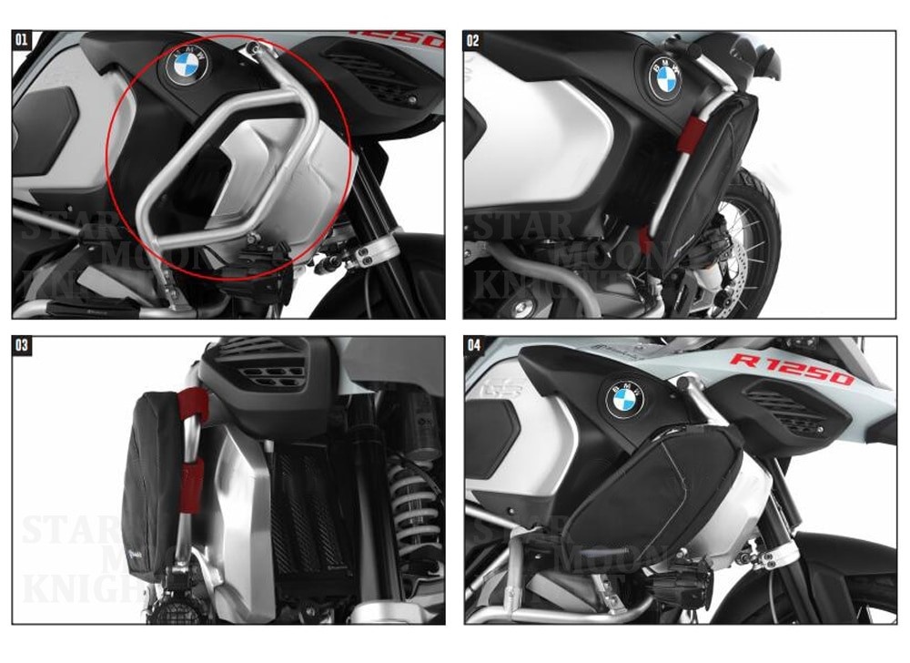 Tašky (Crash tašky) na padáky BMW R1250GS Advent - 2