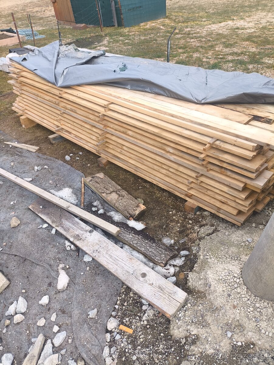 Drevene hranoly a dosky stavebné rezivo - 2