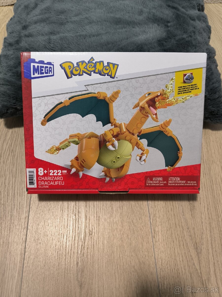 Mattel Pokémon Mega Construx – Charizard, Pikachu (SET)
- 2