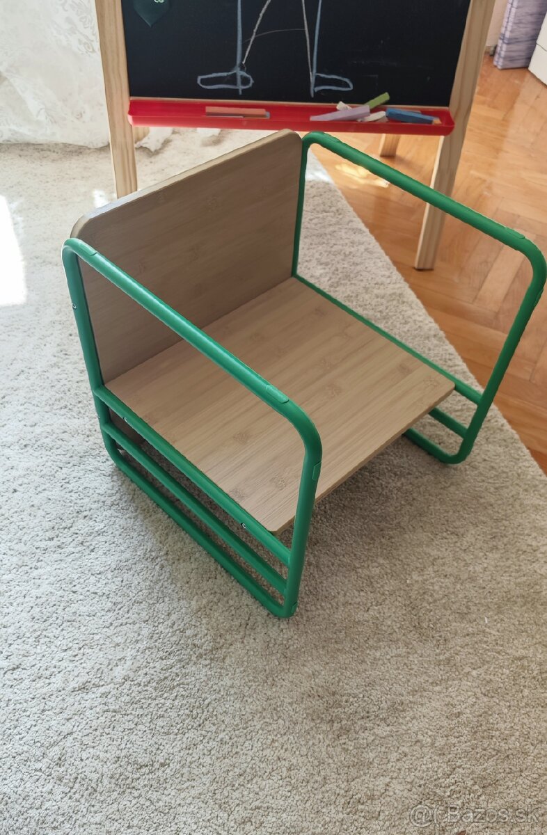 IKEA SMÅSKRAKE multifunkčná detská stolička/stôl - 2