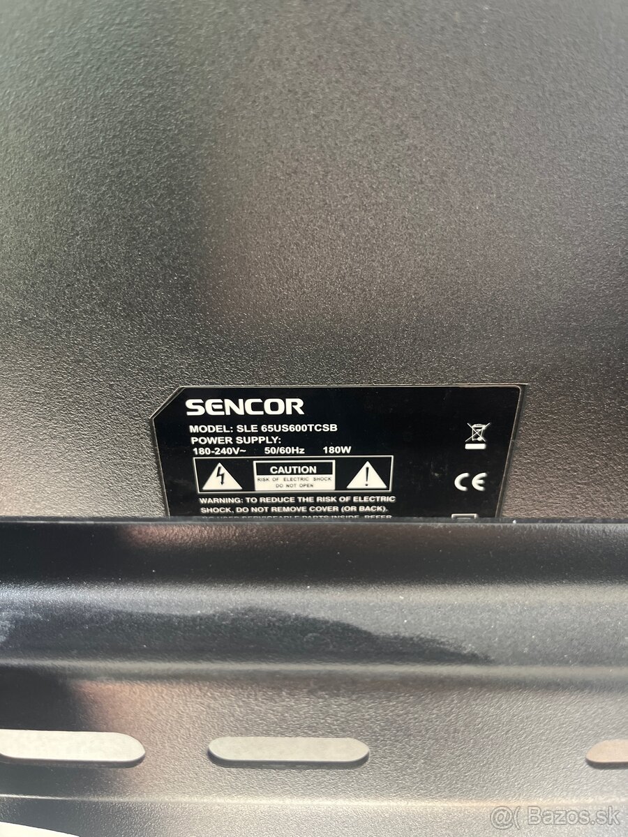 Predam TV Sencor 65 palcov - 2