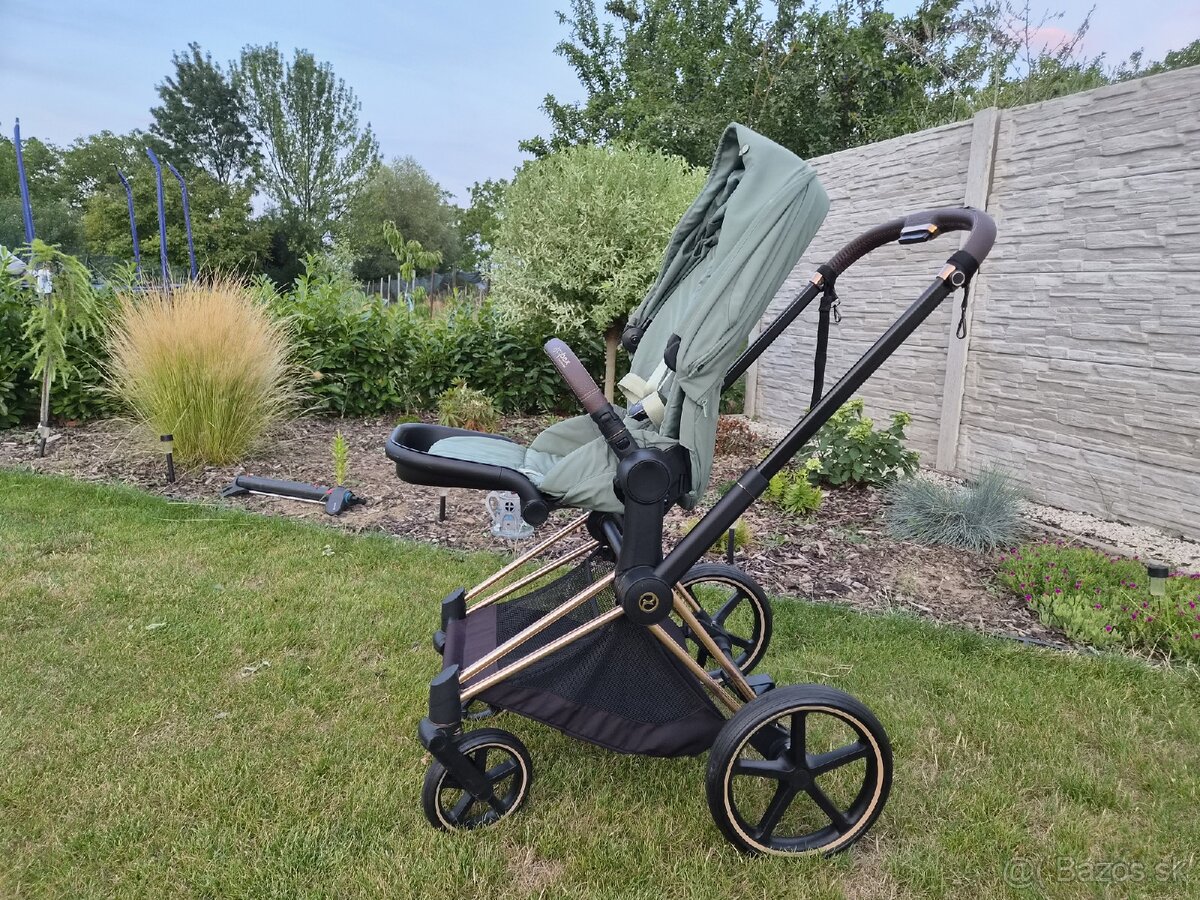 Cybex priam 4.0 rosegold LEAF GREEN - 2