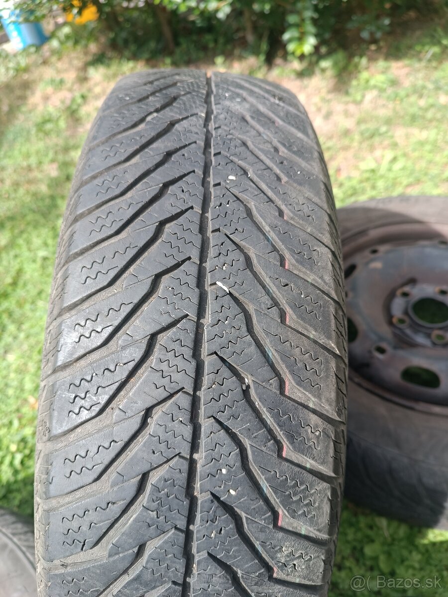 Predam pneumatiky s diskami 165/70 R14 - 2