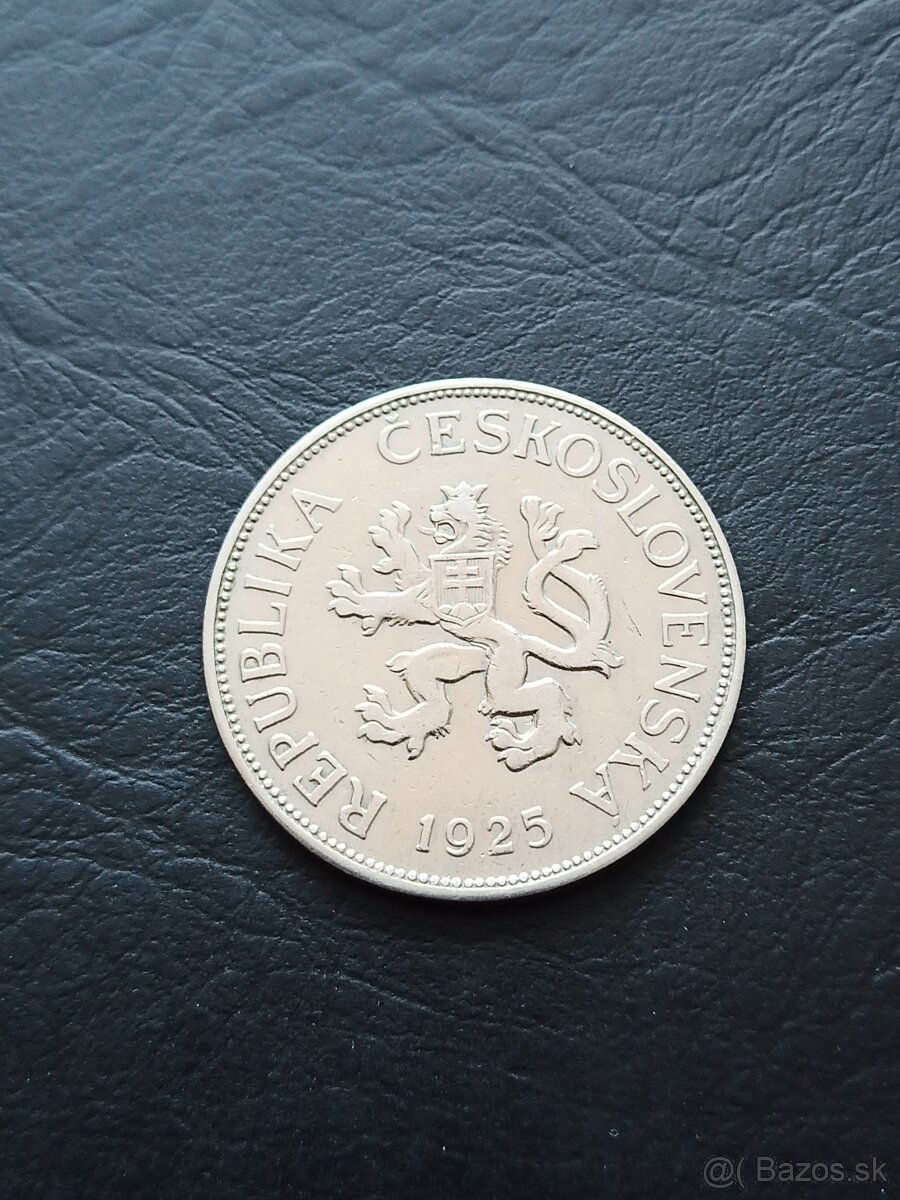 Československé 5koruny - 2