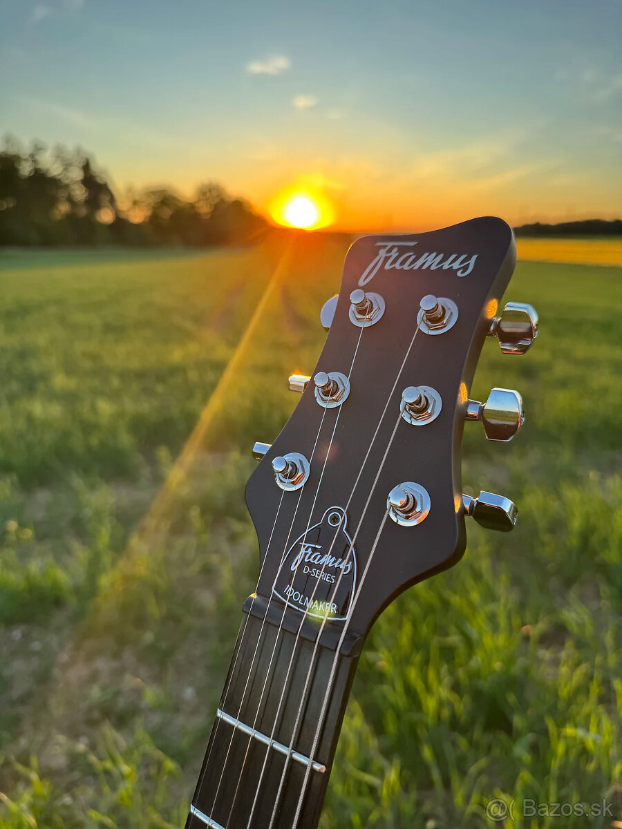 Predám ľavácku elektrickú gitaru Framus Idolmaker - 2