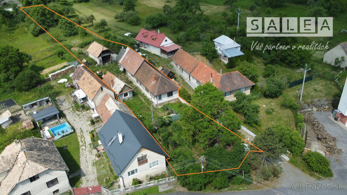 Rodinný dom, pôvodný stav, 2695m2, Banská Štiavnica - 2