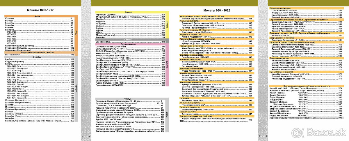 Najnovší katalóg ruských mincí 980-1917 (7.vydanie) - 2