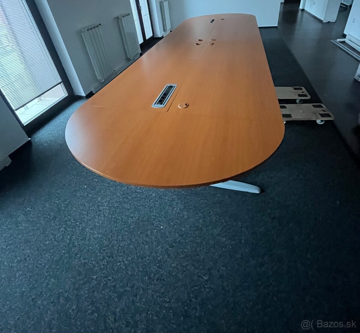 Veľký rokovací kancelársky stôl, zasadačkovy. Aj na diely - 2
