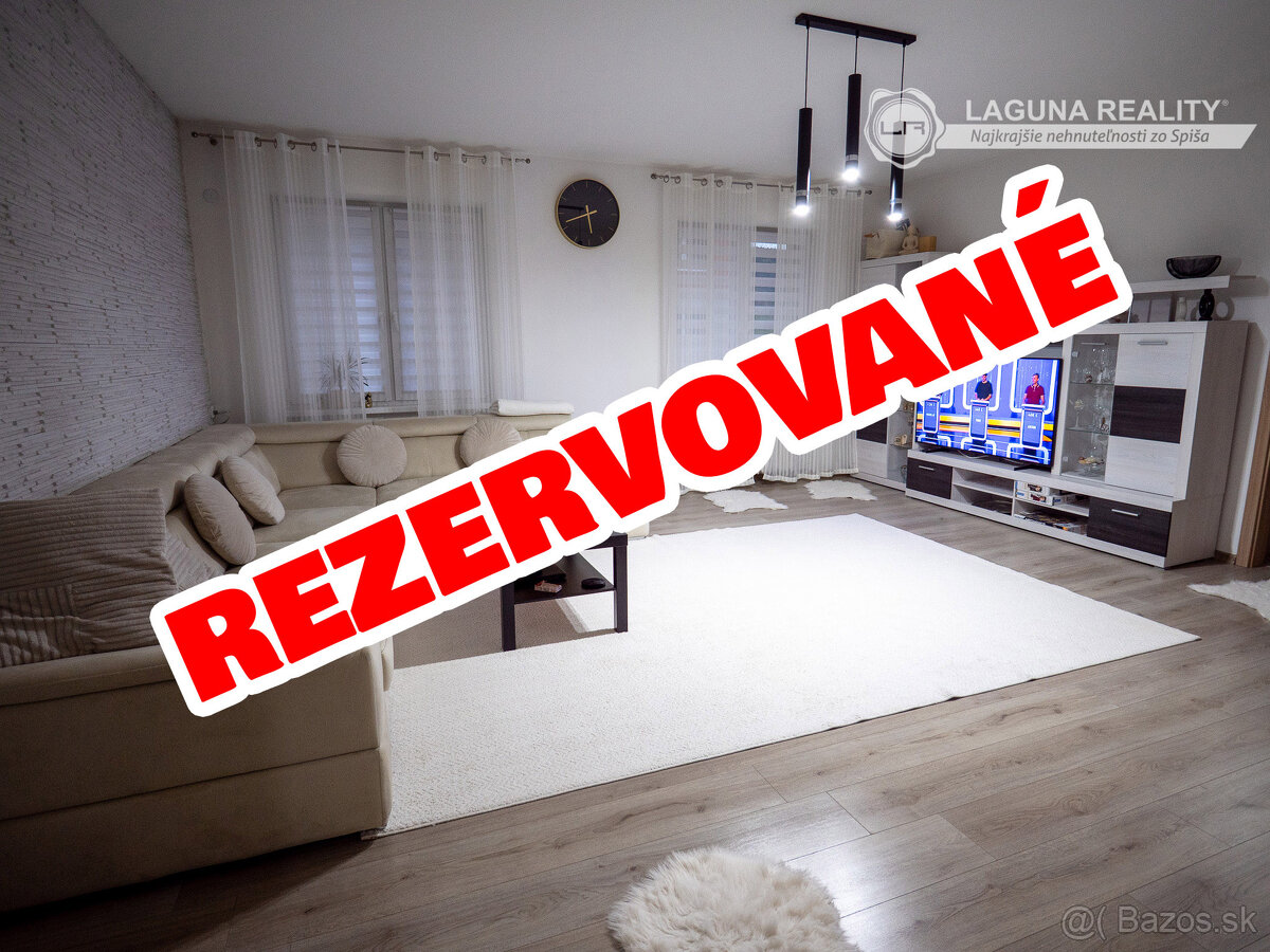 REZERVOVANÉ- 3-izbový, nadštandardne veľký byt s balkónom - - 2