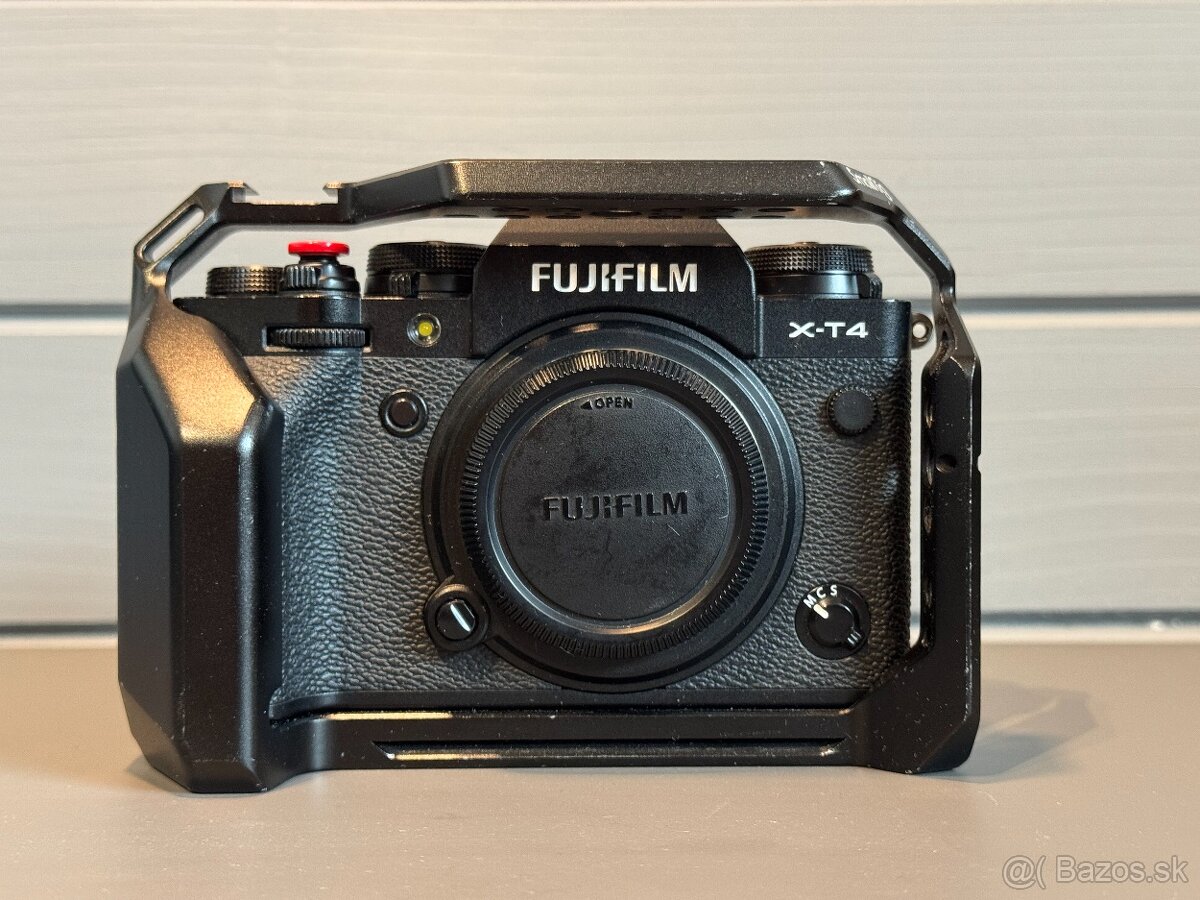 Fujifilm X-T4 + Fujifilm battery grip+ 2x smallrig klietka - 2