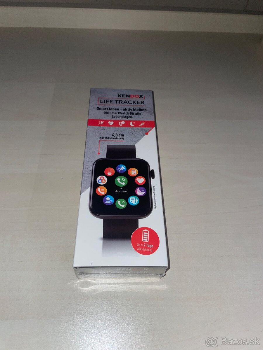 NOVÉ Smart hodinky Kendox Life Tracker (novo zabalené) - 2