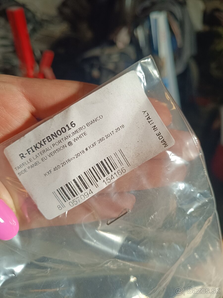 Zadné tabuľky kawasaki - 2