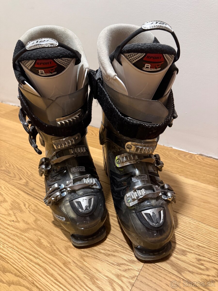 PÁNSKE LYŽIARKY ATOMIC, Veľkosť: 29,5 - 2