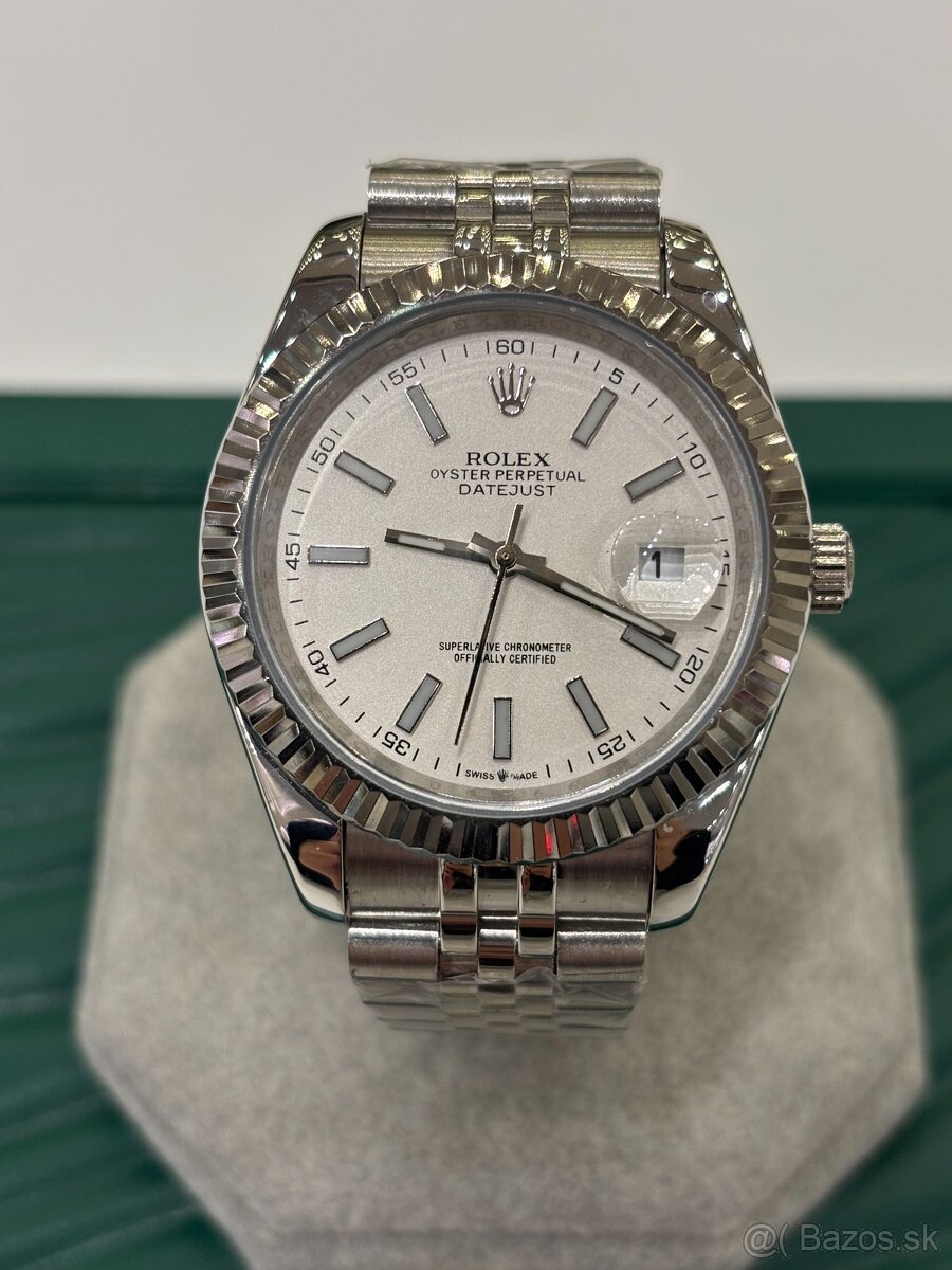 Rolex Datejust Biele, Nové, 40mm - 2