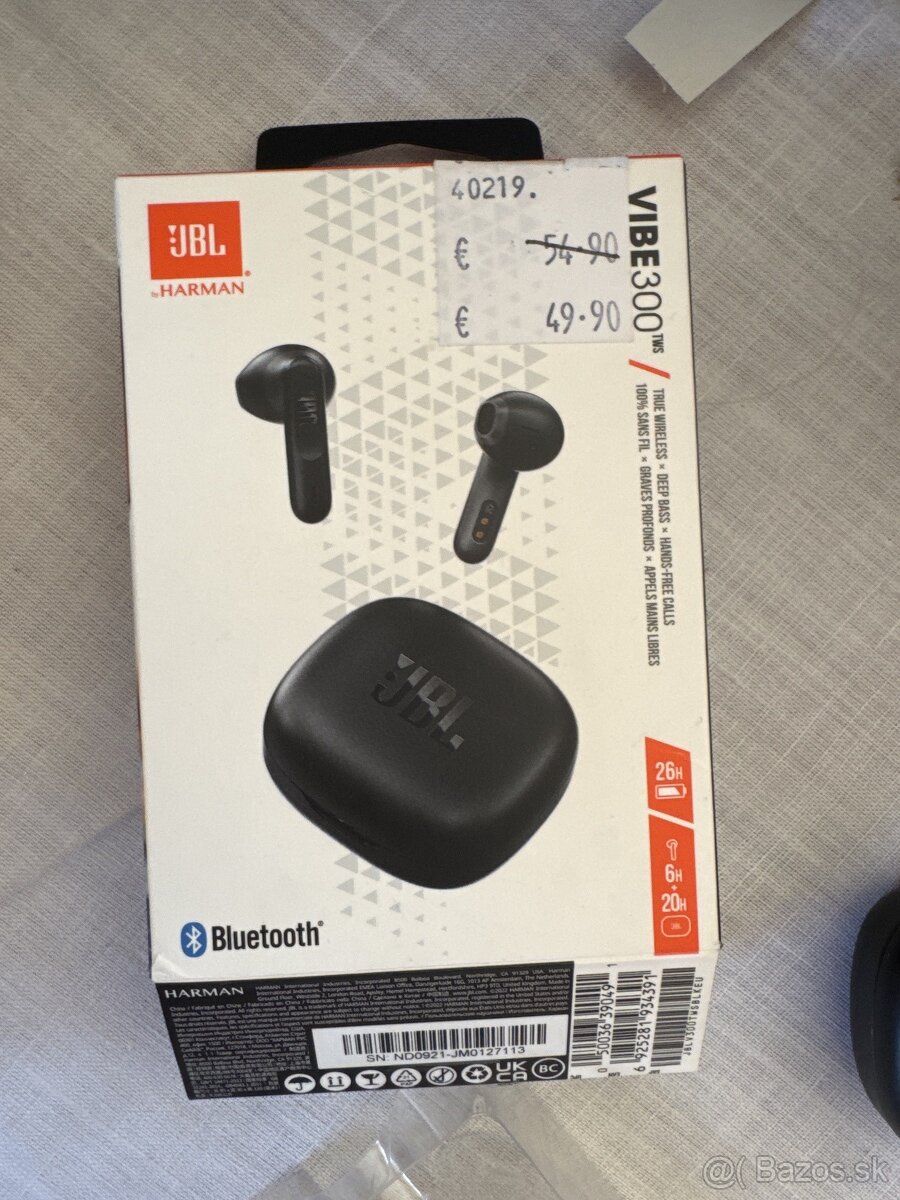 Predám pokazené slúchadlá jbl vibe 300 - 2